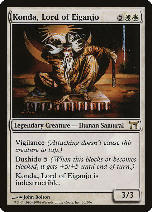 Konda, Lord of Eiganjo [Champions of Kamigawa] | Galactic Gamez