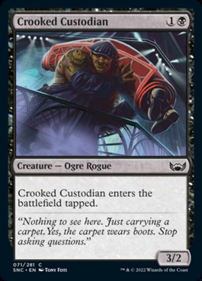 Crooked Custodian [Streets of New Capenna] | Galactic Gamez