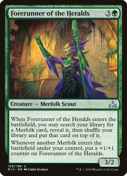 Forerunner of the Heralds [Rivals of Ixalan] | Galactic Gamez