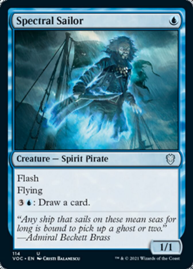 Spectral Sailor [Innistrad: Crimson Vow Commander] | Galactic Gamez