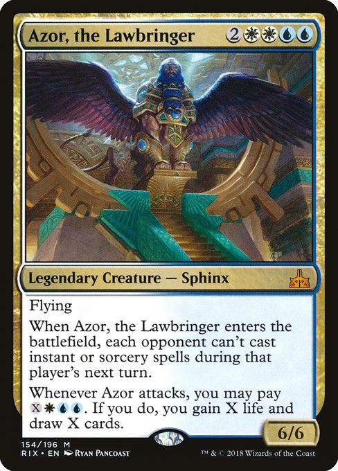 Azor, the Lawbringer [Rivals of Ixalan] | Galactic Gamez