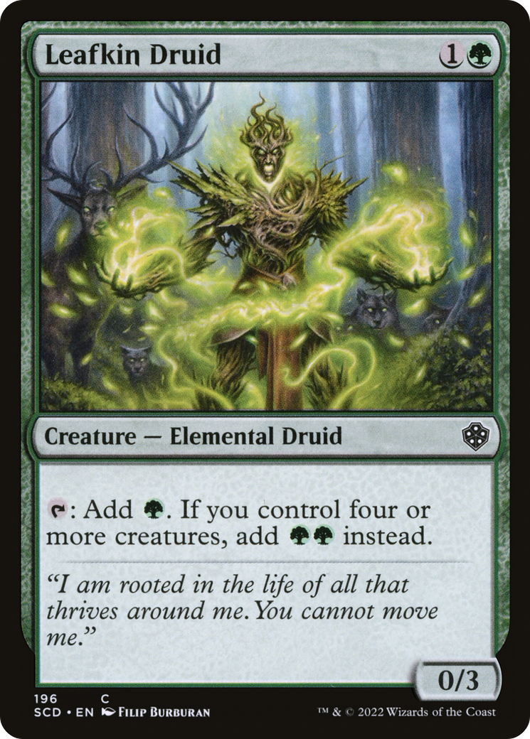 Leafkin Druid [Starter Commander Decks] | Galactic Gamez