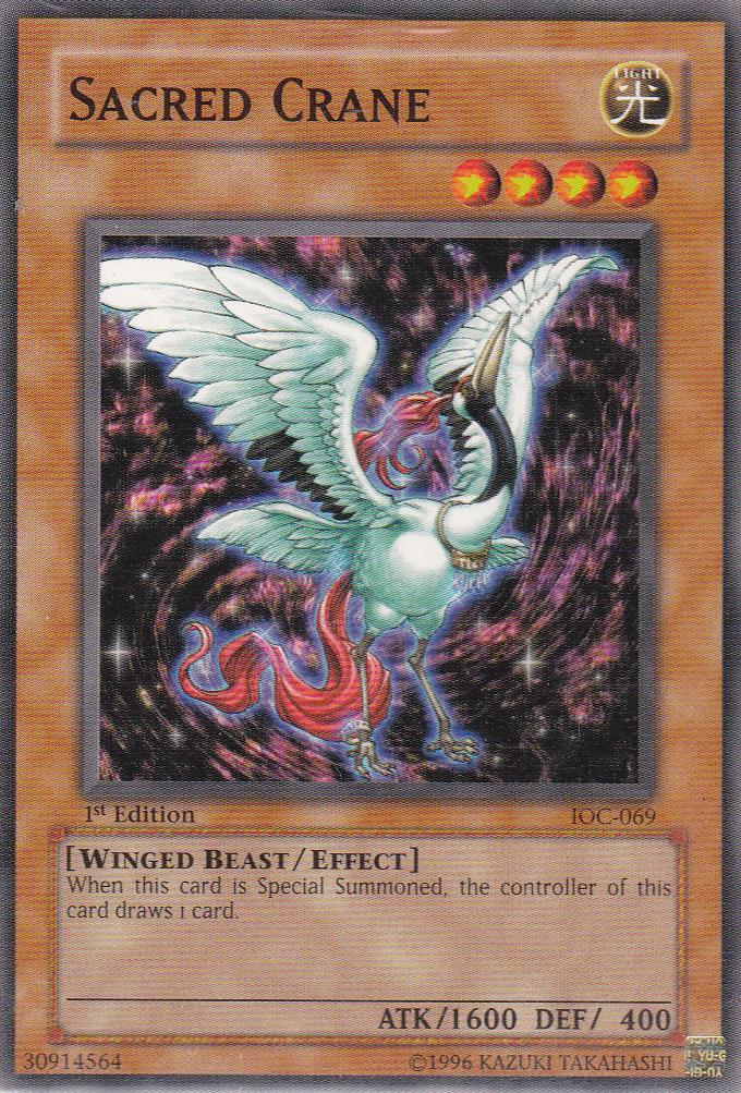 Sacred Crane [IOC-069] Common | Galactic Gamez