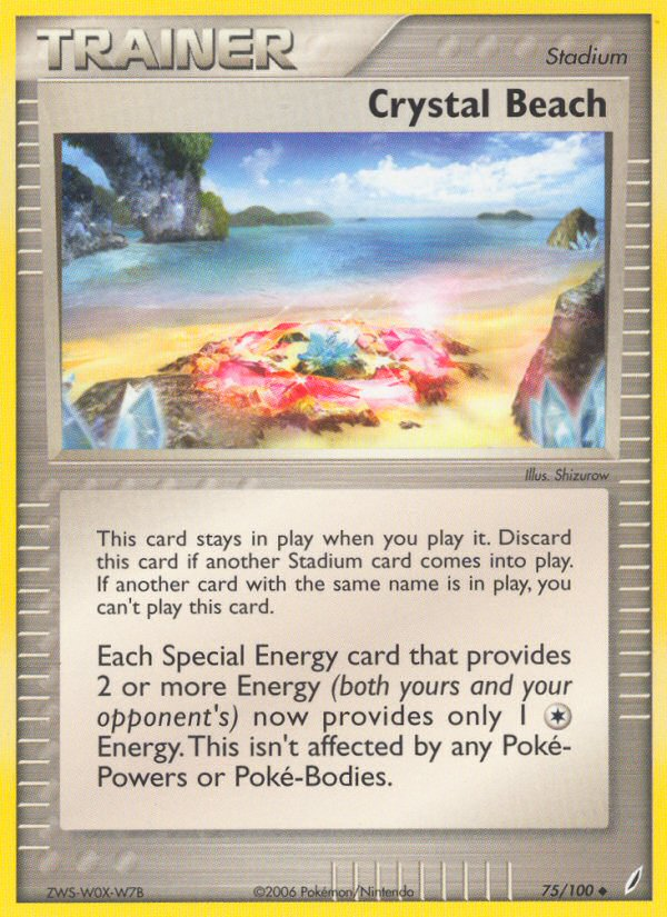 Crystal Beach (75/100) [EX: Crystal Guardians] | Galactic Gamez