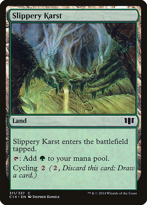 Slippery Karst [Commander 2014] | Galactic Gamez