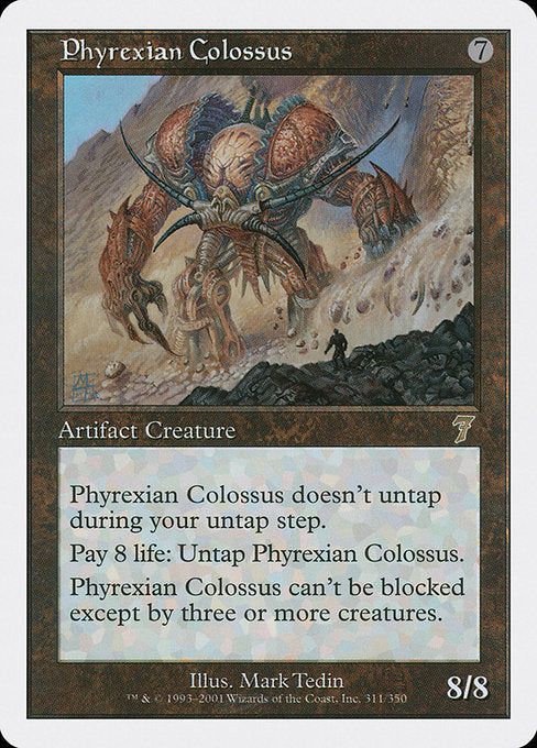 Phyrexian Colossus [Seventh Edition] | Galactic Gamez