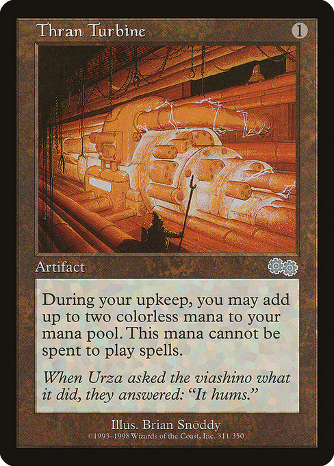 Thran Turbine [Urza's Saga] | Galactic Gamez