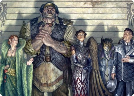 Rogues' Gallery Art Card [Streets of New Capenna Art Series] | Galactic Gamez