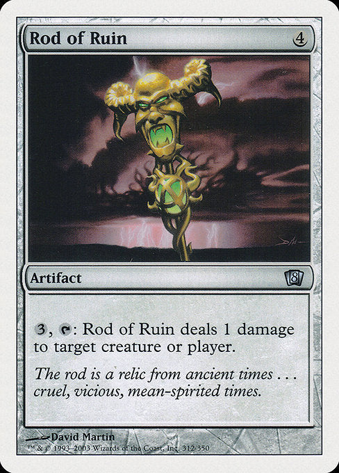 Rod of Ruin [Eighth Edition] | Galactic Gamez