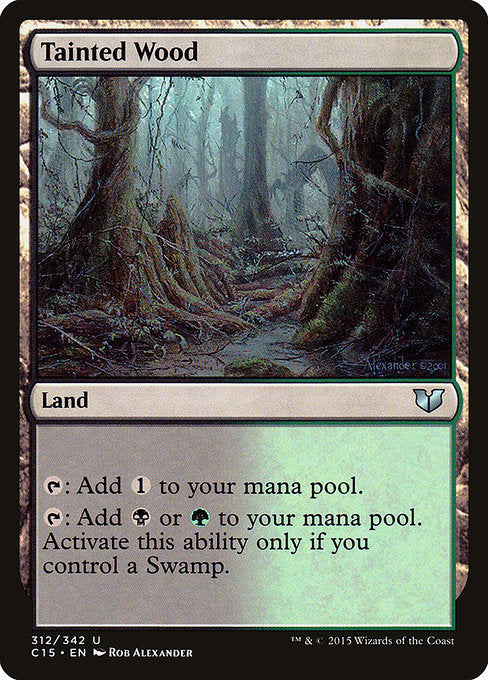 Tainted Wood [Commander 2015] | Galactic Gamez