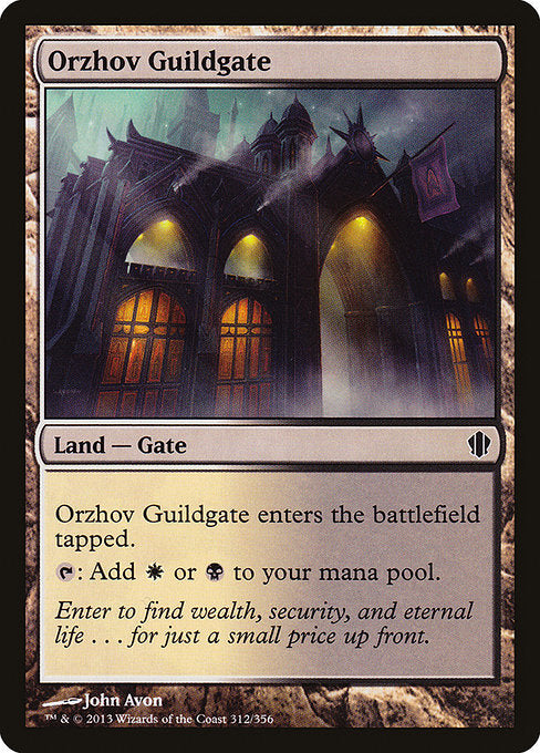 Orzhov Guildgate [Commander 2013] | Galactic Gamez