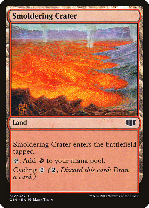 Smoldering Crater [Commander 2014] | Galactic Gamez