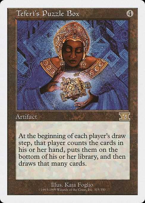 Teferi's Puzzle Box [Classic Sixth Edition] | Galactic Gamez