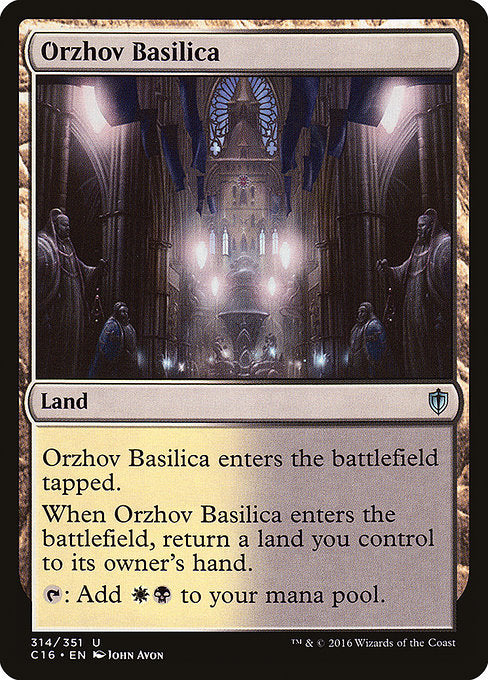 Orzhov Basilica [Commander 2016] | Galactic Gamez