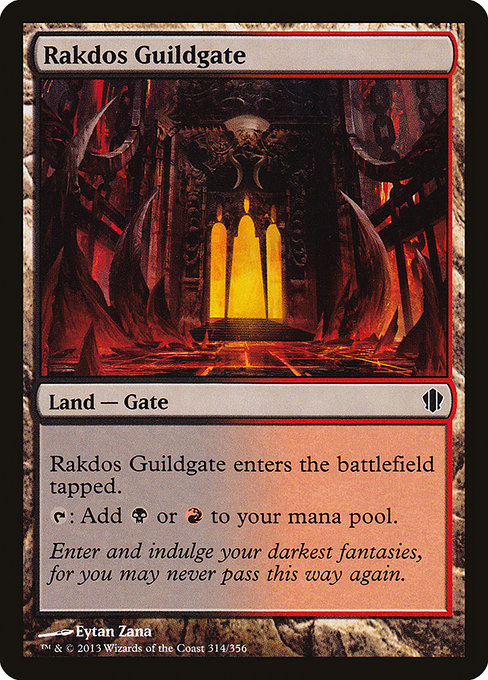 Rakdos Guildgate [Commander 2013] | Galactic Gamez