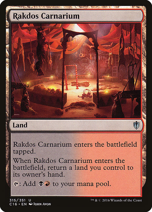 Rakdos Carnarium [Commander 2016] | Galactic Gamez