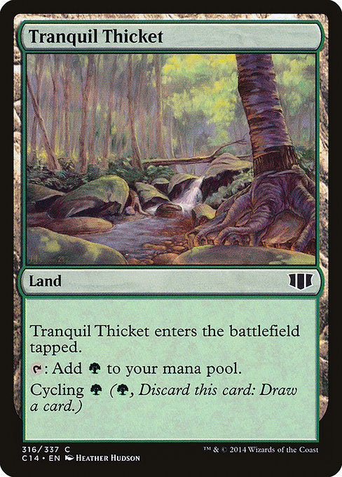 Tranquil Thicket [Commander 2014] | Galactic Gamez