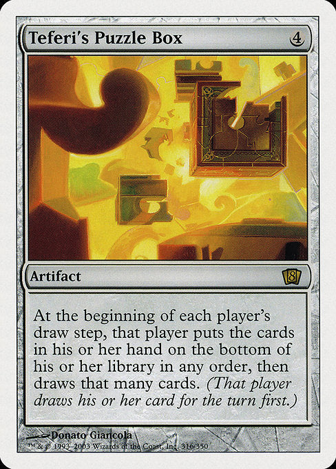 Teferi's Puzzle Box [Eighth Edition] | Galactic Gamez