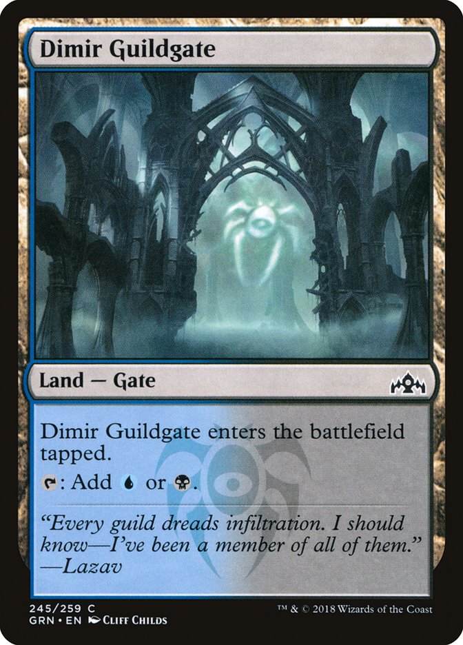 Dimir Guildgate (245/259) [Guilds of Ravnica] | Galactic Gamez