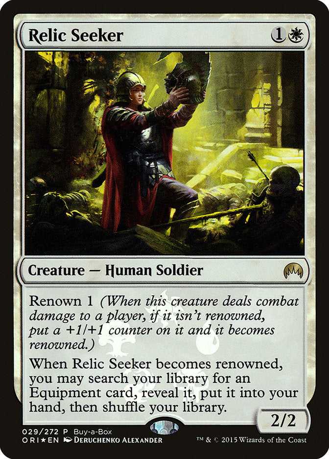 Relic Seeker (Buy-A-Box) [Magic Origins Promos] | Galactic Gamez
