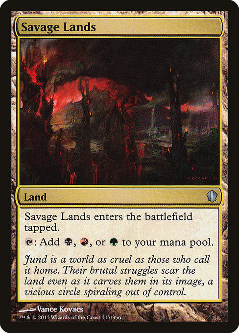 Savage Lands [Commander 2013] | Galactic Gamez