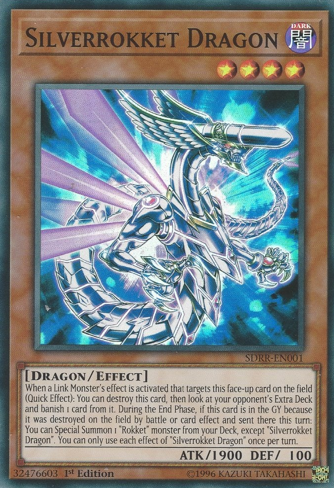 Silverrokket Dragon [SDRR-EN001] Super Rare | Galactic Gamez