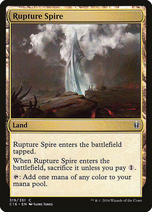 Rupture Spire [Commander 2016] | Galactic Gamez