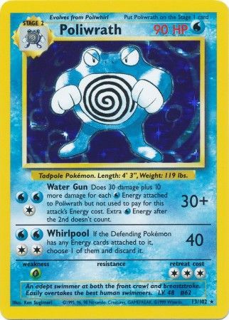 Poliwrath (13/102) [Base Set Unlimited] | Galactic Gamez