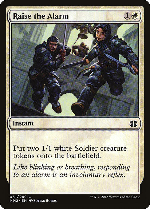 Raise the Alarm [Modern Masters 2015] | Galactic Gamez