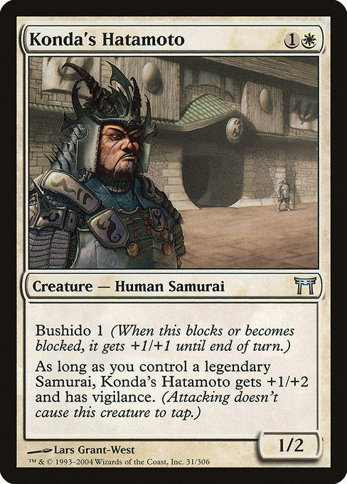 Konda's Hatamoto [Champions of Kamigawa] | Galactic Gamez