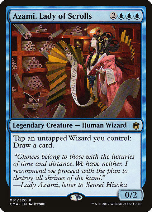 Azami, Lady of Scrolls [Commander Anthology] | Galactic Gamez