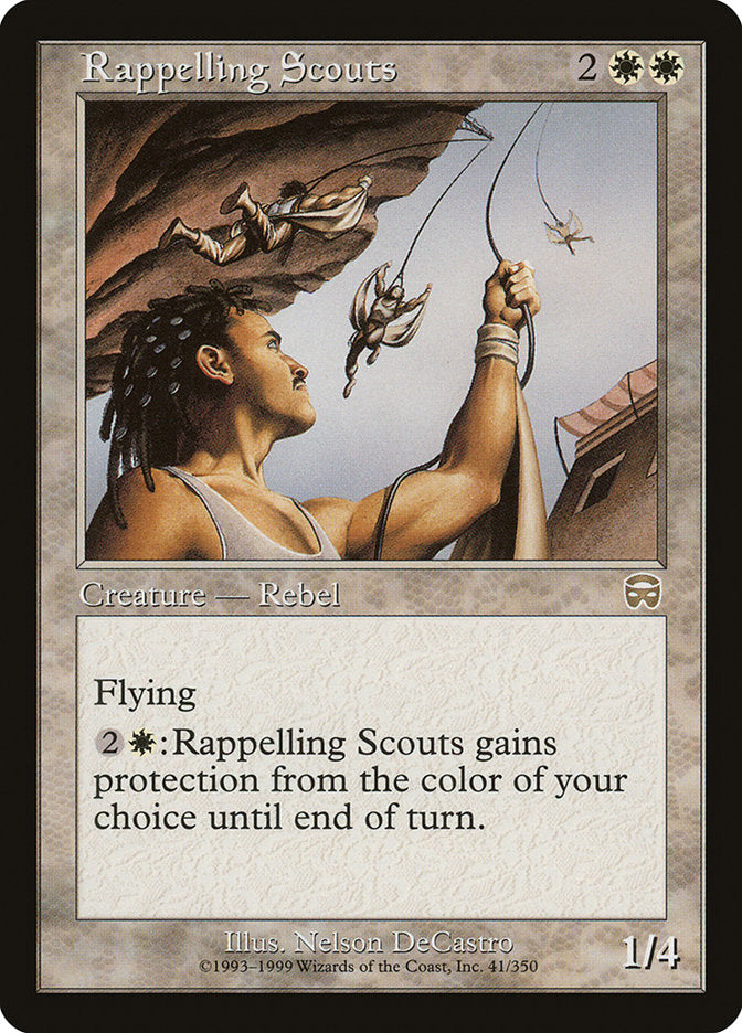 Rappelling Scouts [Mercadian Masques] | Galactic Gamez