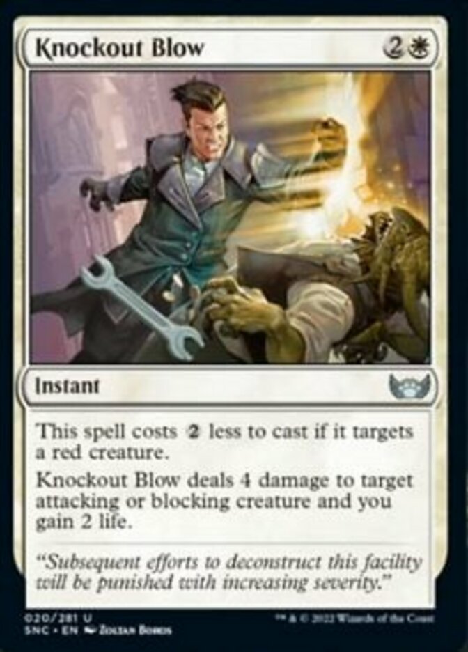 Knockout Blow [Streets of New Capenna] | Galactic Gamez