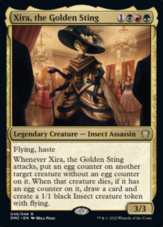 Xira, the Golden Sting [Dominaria United Commander] | Galactic Gamez