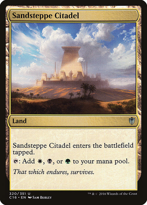 Sandsteppe Citadel [Commander 2016] | Galactic Gamez