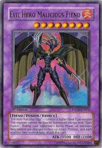 Evil Hero Malicious Fiend [DP06-EN013] Ultra Rare | Galactic Gamez