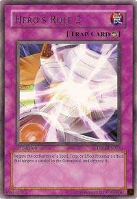 Hero's Rule 2 [DP06-EN025] Rare | Galactic Gamez