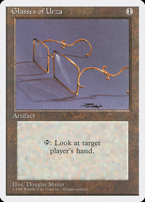 Glasses of Urza [Fourth Edition] | Galactic Gamez