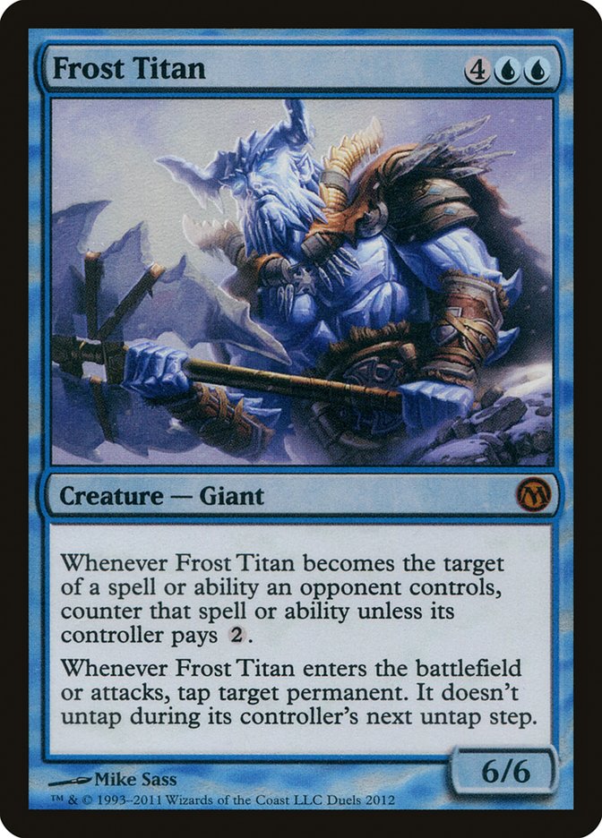 Frost Titan (Duels of the Planeswalkers Promos) [Duels of the Planeswalkers Promos 2011] | Galactic Gamez