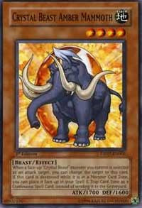 Crystal Beast Amber Mammoth [DP07-EN005] Common | Galactic Gamez