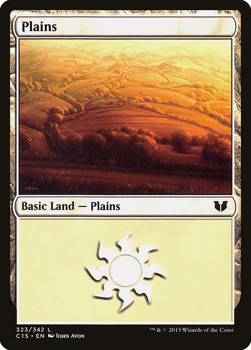 Plains [Commander 2015] | Galactic Gamez