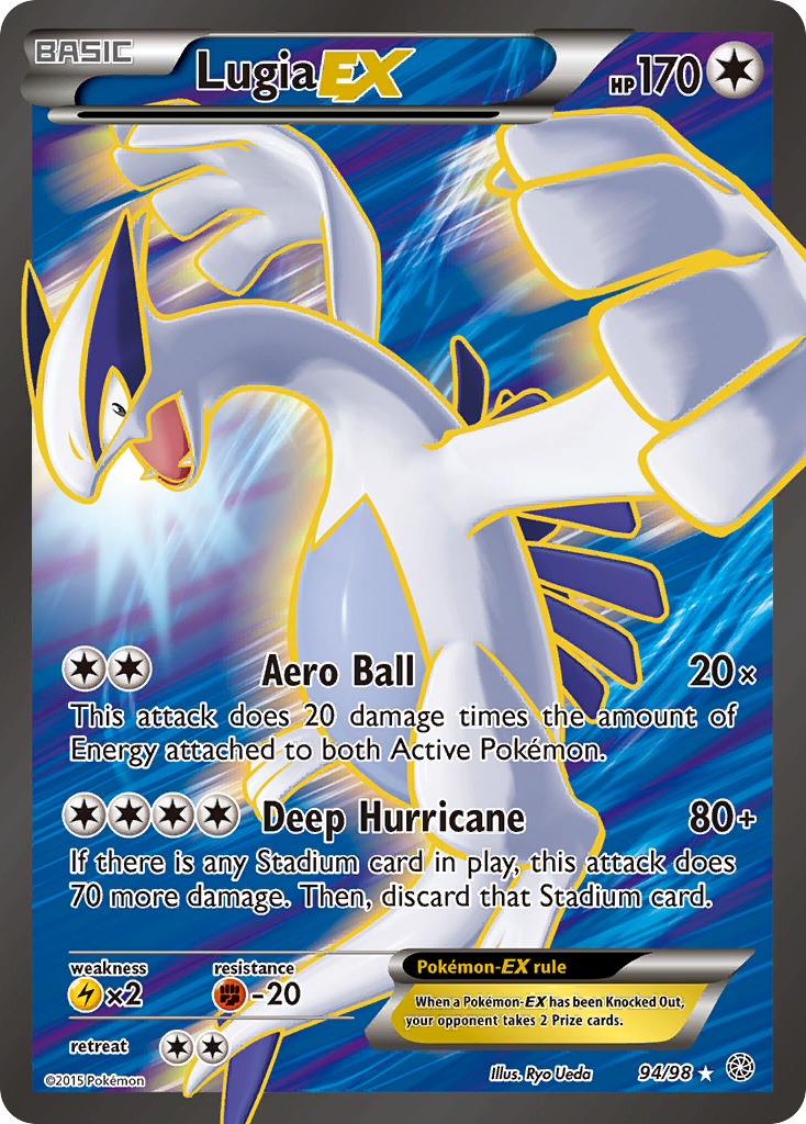 Lugia EX (94/98) [XY: Ancient Origins] | Galactic Gamez