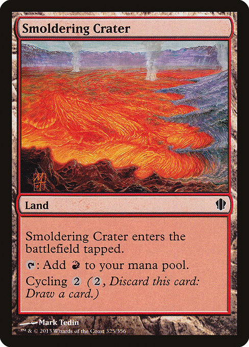 Smoldering Crater [Commander 2013] | Galactic Gamez