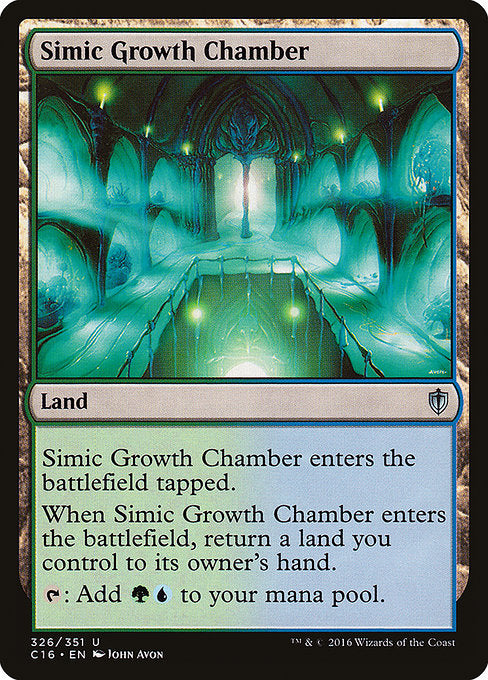 Simic Growth Chamber [Commander 2016] | Galactic Gamez