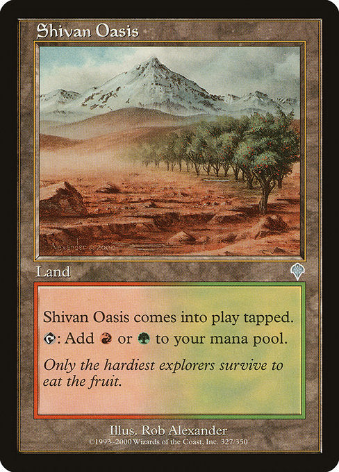 Shivan Oasis [Invasion] | Galactic Gamez