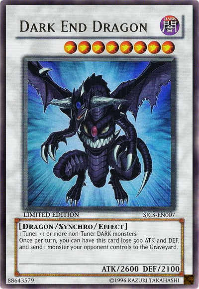 Dark End Dragon [SJCS-EN007] Ultra Rare | Galactic Gamez