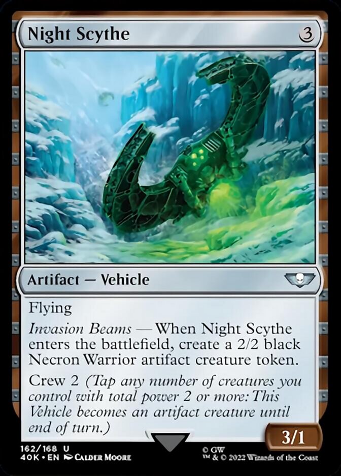 Night Scythe (Surge Foil) [Universes Beyond: Warhammer 40,000] | Galactic Gamez