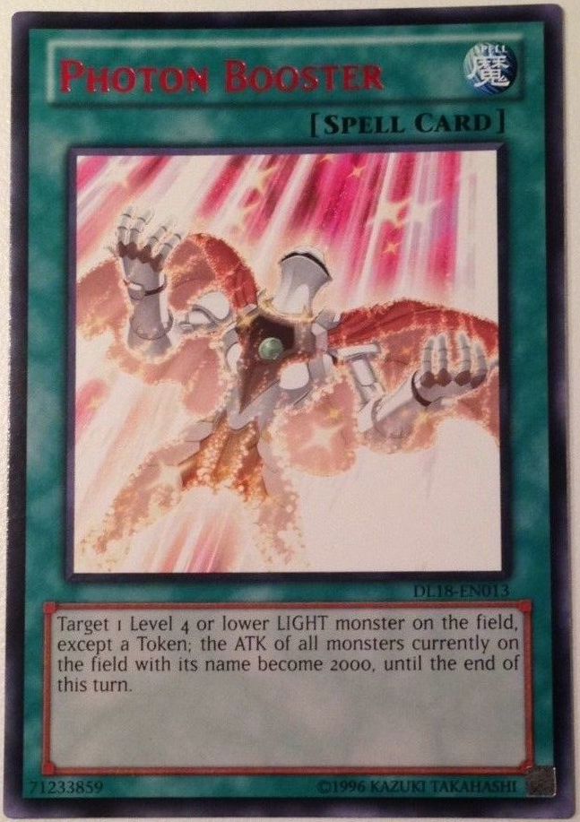 Photon Booster (Red) [DL18-EN013] Rare | Galactic Gamez