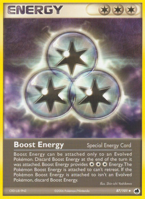 Boost Energy (87/101) [EX: Dragon Frontiers] | Galactic Gamez