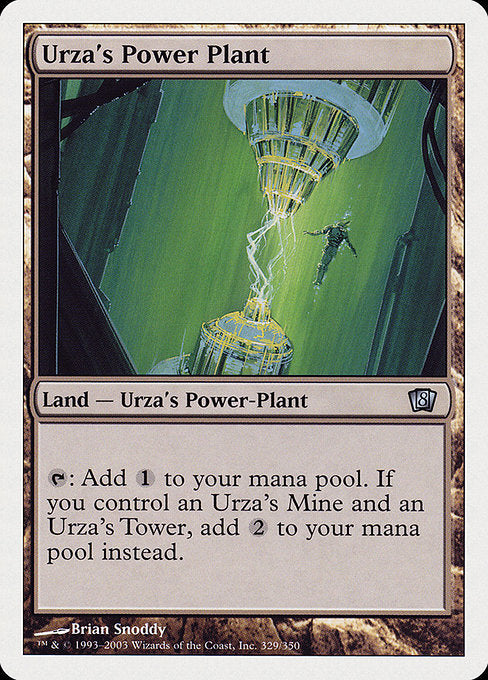 Urza's Power Plant [Eighth Edition] | Galactic Gamez